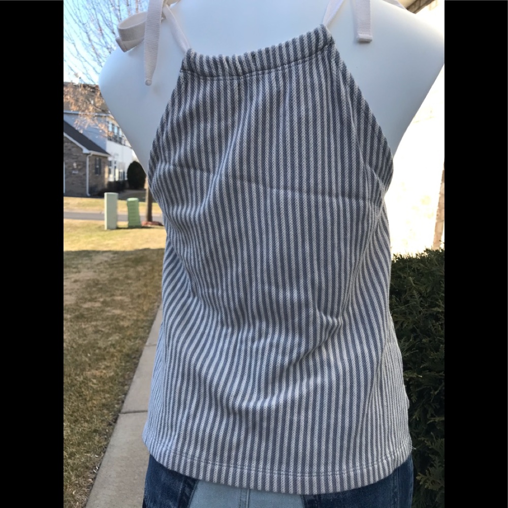 ❤️🌈🍀Madewell striped tie tank - Picture 6 of 9